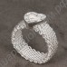 Кольцо Love imitation Diamond Net Heart 